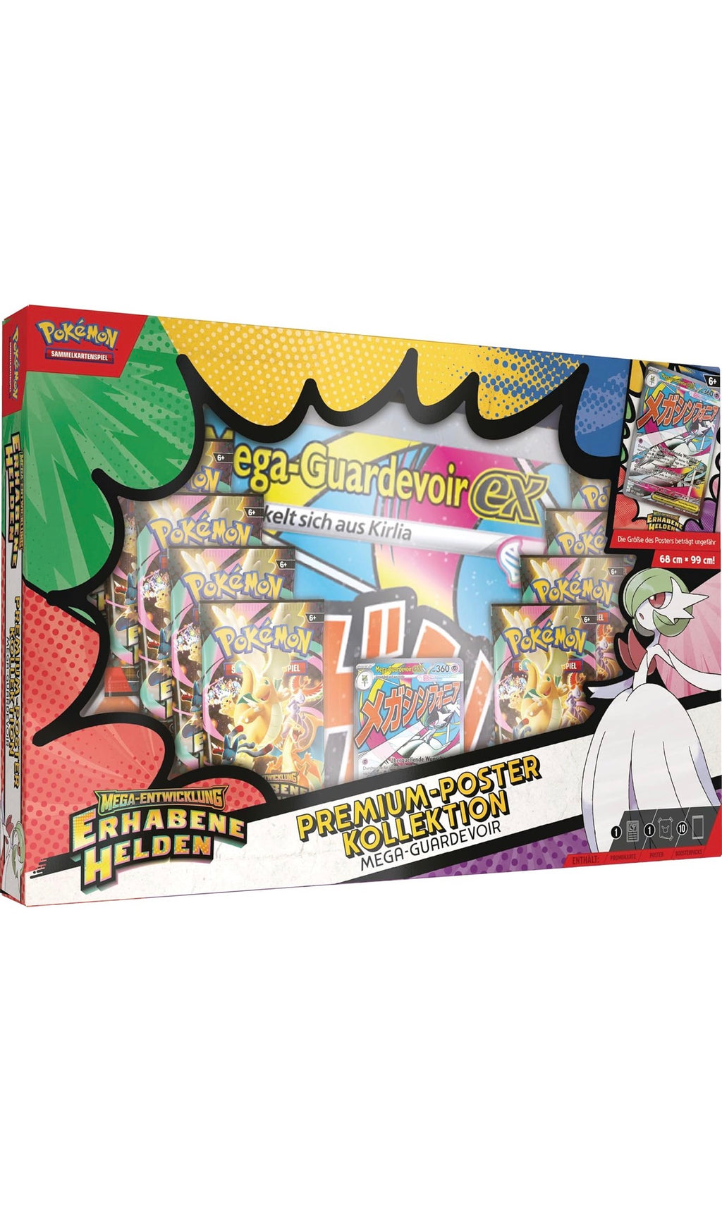 Pokémon Mega Entwicklung Erhabene Helden - Guardevoir Poster Kollektion