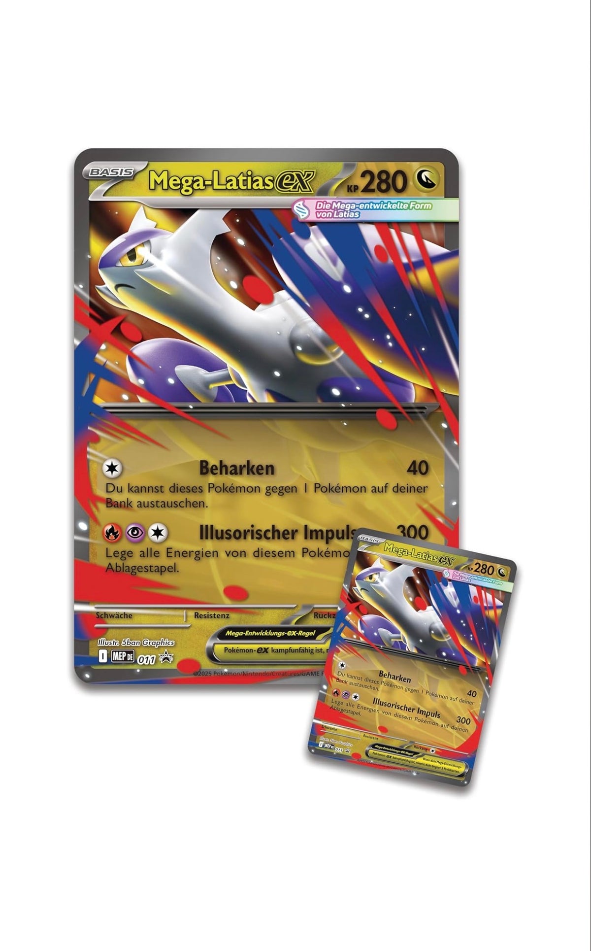 Pokémon-Sammelkartenspiel – Kollektion Mega Latias ex