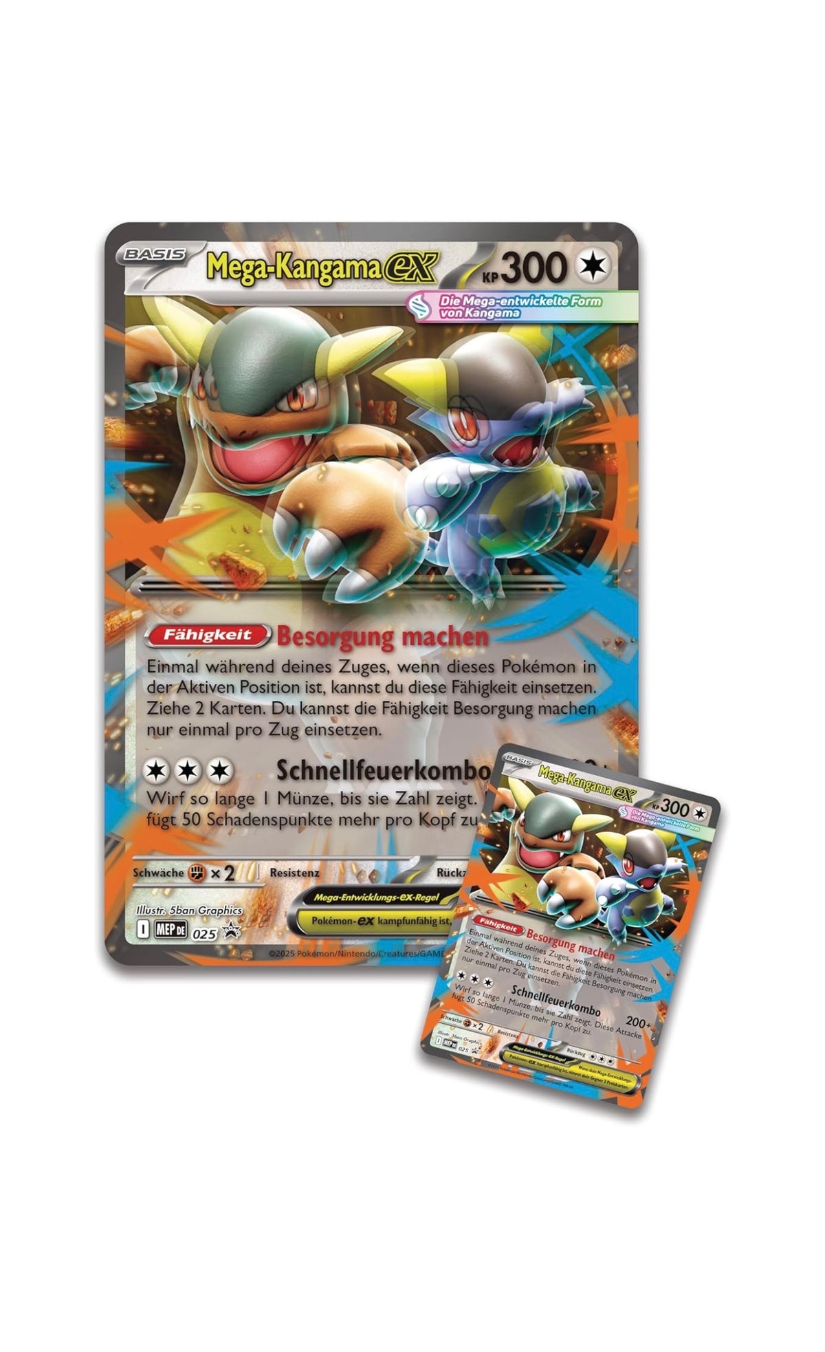 Pokémon-Sammelkartenspiel – Kollektion Mega Kangama ex