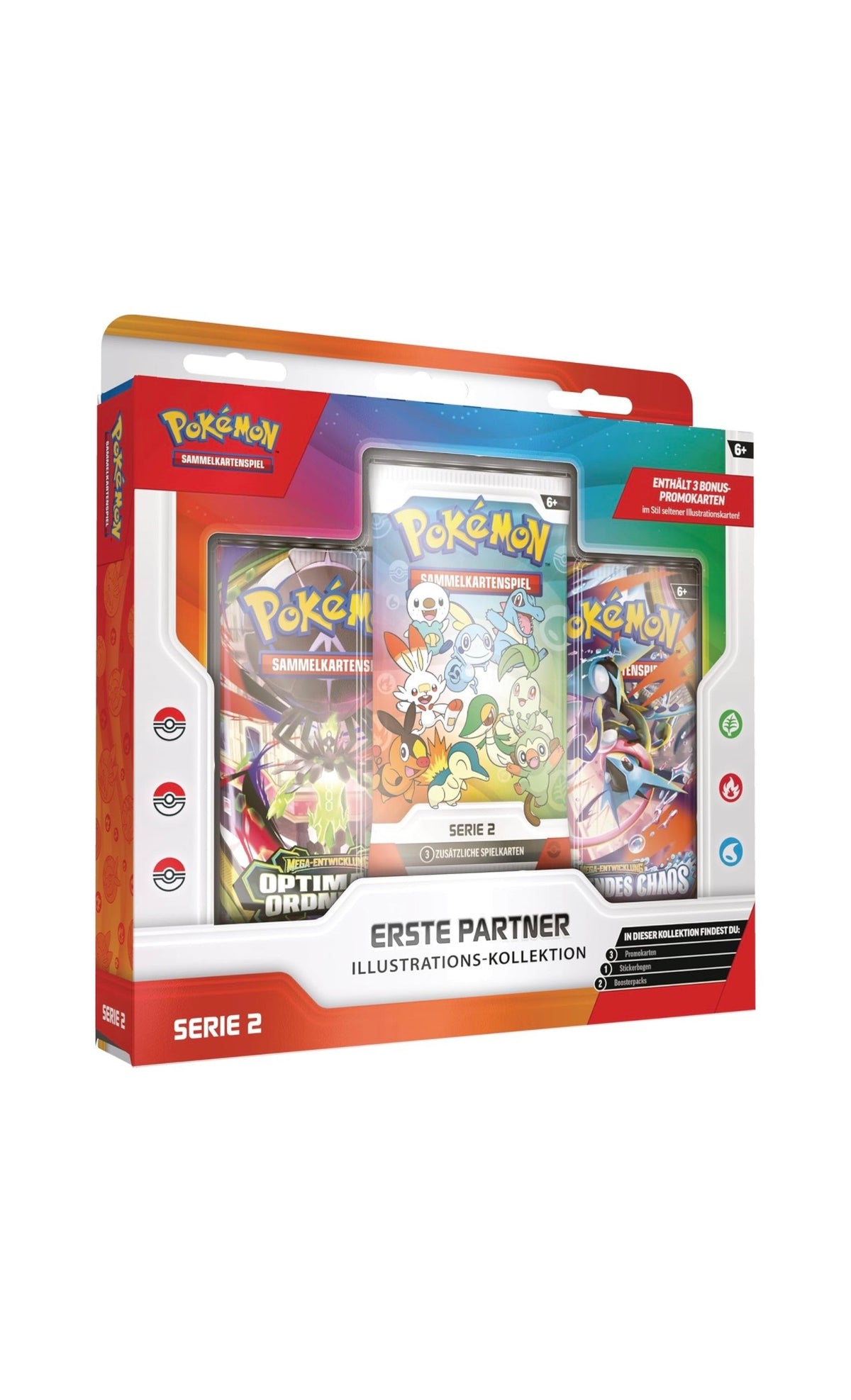 Pokémon Illustrations-Kollektion Erste Partner – Serie 2