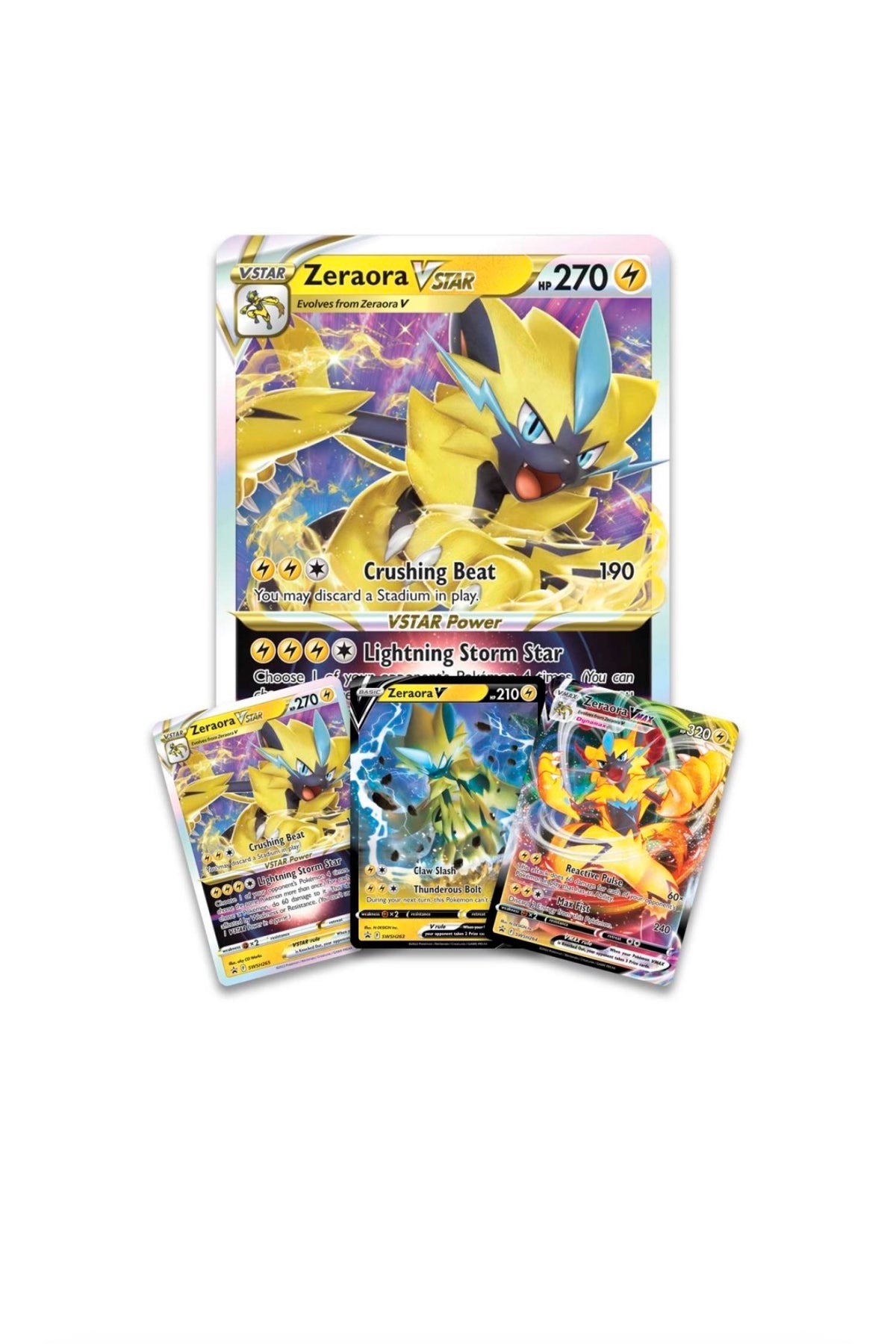 Pokémon Zeraora-VMAX-&amp;-VSTAR-Kollektion