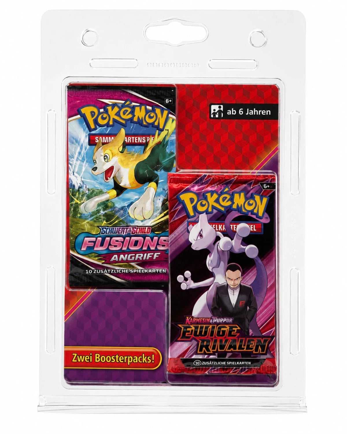 Pokémon 2er-Blister – Fusionsangriff & Ewige Rivalen